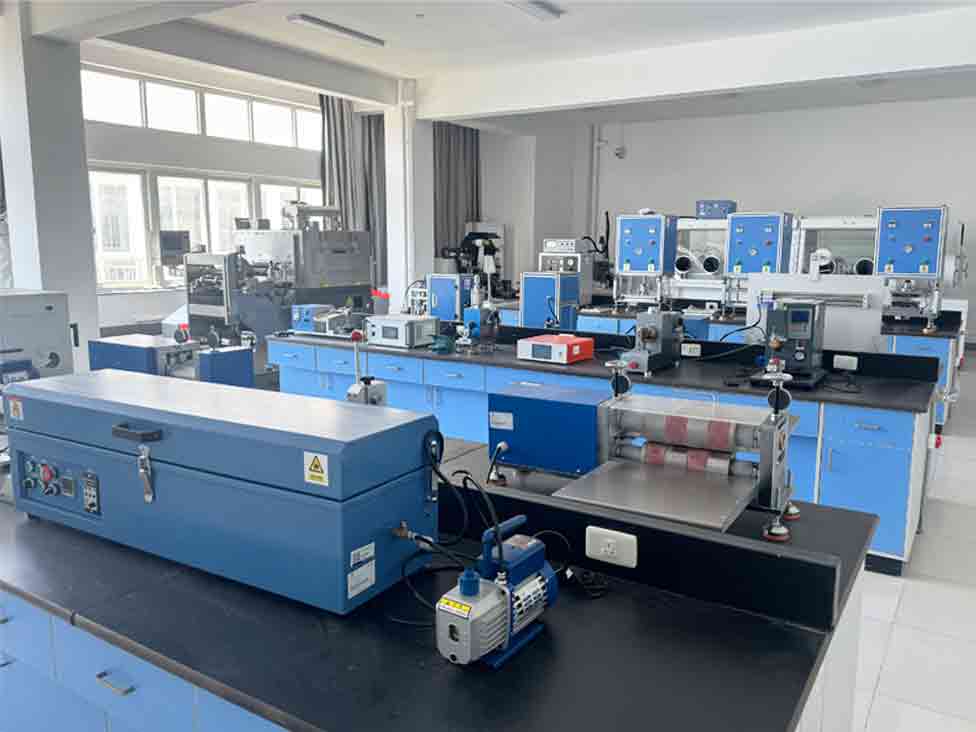 電芯制作與檢測嘗試室